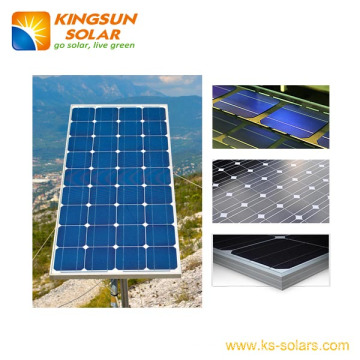 Panel solar de 130W-150W Monocrystalline de Sillicon